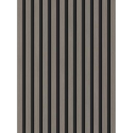 Mexen Lam-B vzorek nástěnných lamel, deska HDF 4 mm, technická dýha, Ocelový dub - S100-006-S