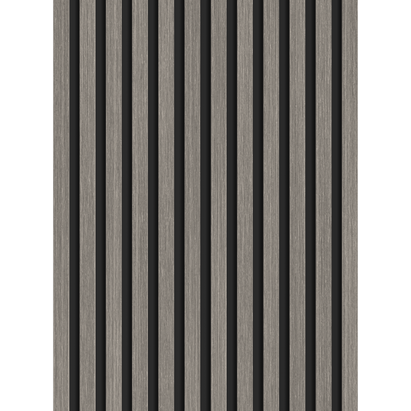 Mexen Lam-B vzorek nástěnných lamel, deska HDF 4 mm, technická dýha, Stříbrný dub - S100-007-S