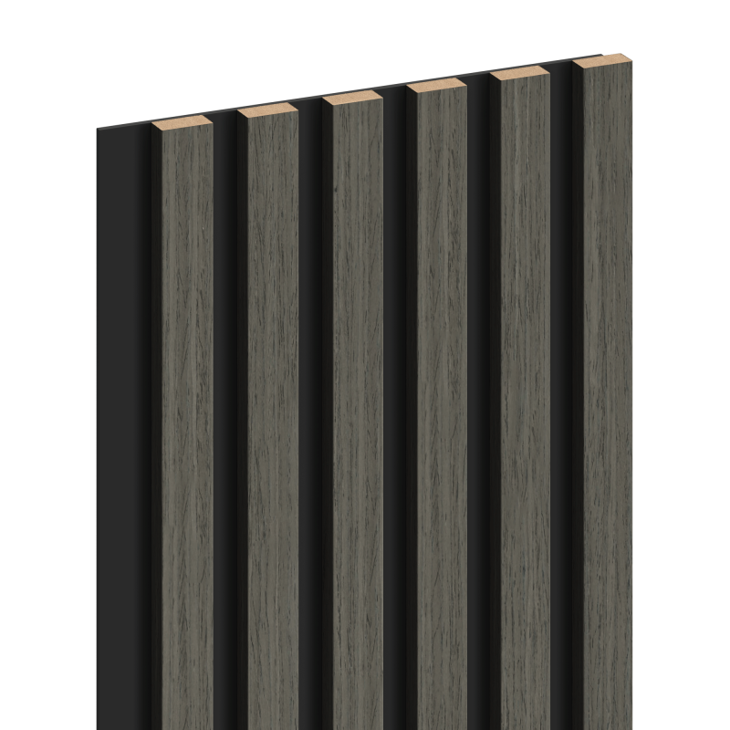 Mexen Lam-B vzorek stěnových lamel, deska HDF 4 mm, technická dýha, Dub Onyxový - S100-010-S