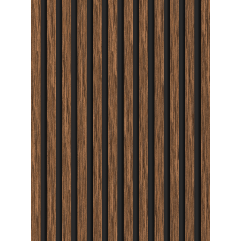 Mexen Lam-B vzorek stěnové lamely, deska HDF 4 mm, technická dýha, Mahagon rubínový - S100-013-S