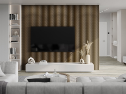 Mexen Lam-B vzorek stěnových lamel, HDF deska 4 mm, technická dýha, Přírodní ořech - S100-016-S