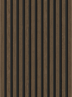 Mexen Lam-B vzorek stěnových lamel, deska HDF 4 mm, technická dýha, Ořech Espresso - S100-019-S