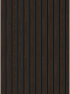 Mexen Lam-B vzorek nástěnných lamel, HDF deska 4 mm, technická dýha, Hnědý Eben - S100-022-S