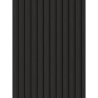 Mexen Lam-B vzorek nástěnných lamel, deska HDF 4 mm, technická dýha, Černý Eben - S100-023-S