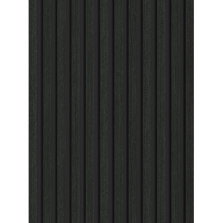 Mexen Lam-B vzorek nástěnné lamely, deska HDF 4 mm, technická dýha, Černý Stříbrný Dub - S100-025-S