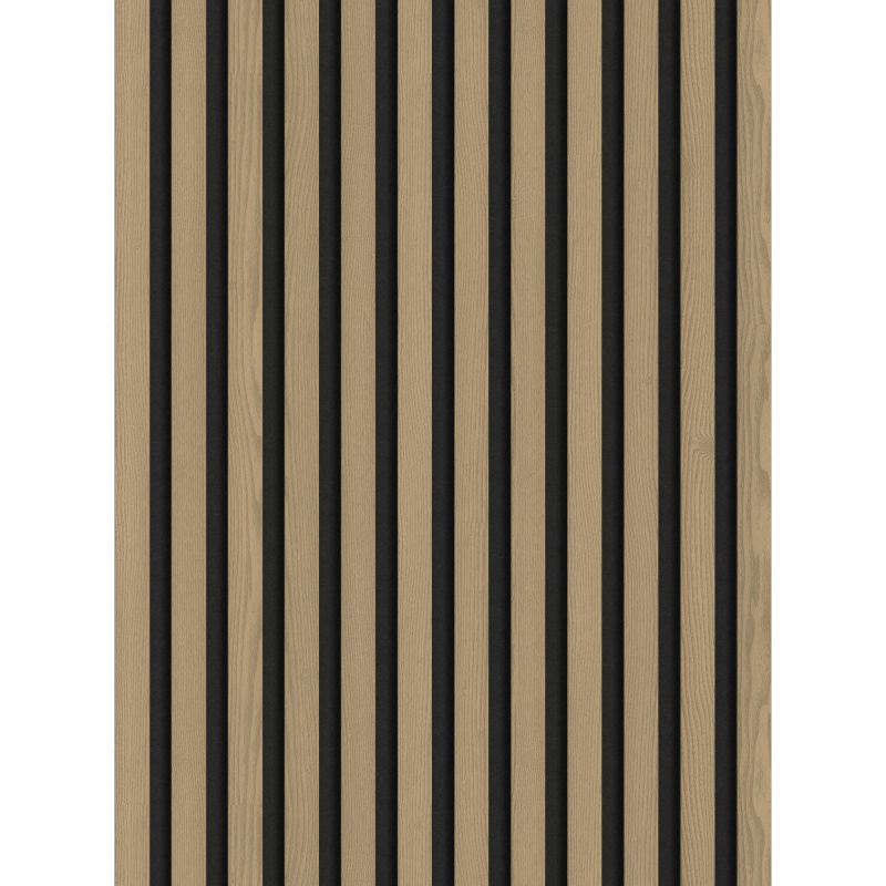 Mexen Lam-F vzorek akustických nástěnných lamel, plsť 8 mm, technická dýha, Ušlechtilý Dub - S105-004-S