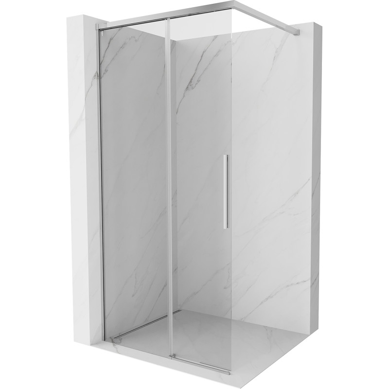 Mexen Rox sprchová stěna Walk-in 120 x 200 cm, transparentní 8 mm, chrom - 8C2-120-003-01-00