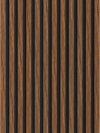 Mexen Lam-F vzorek akustických stěnových lamel, plsť 8 mm, technická dýha, Rubinová Mahagon - S105-013-S