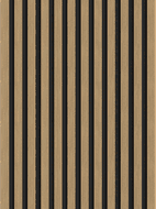 Mexen Lam-F vzorek akustických stěnových lamel, plst 8 mm, technická dýha, Lněný ořech - S105-015-S