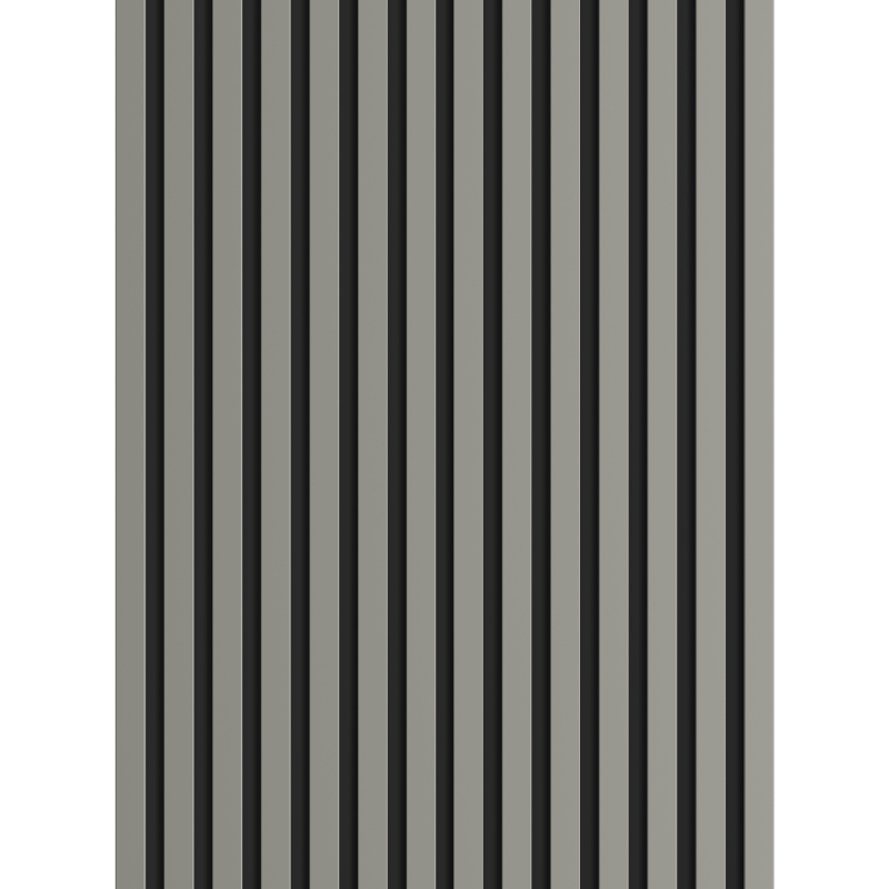 Mexen Lam-B vzorek nástěnných lamel, deska HDF 4 mm, Šedý Mat - S100-052-S