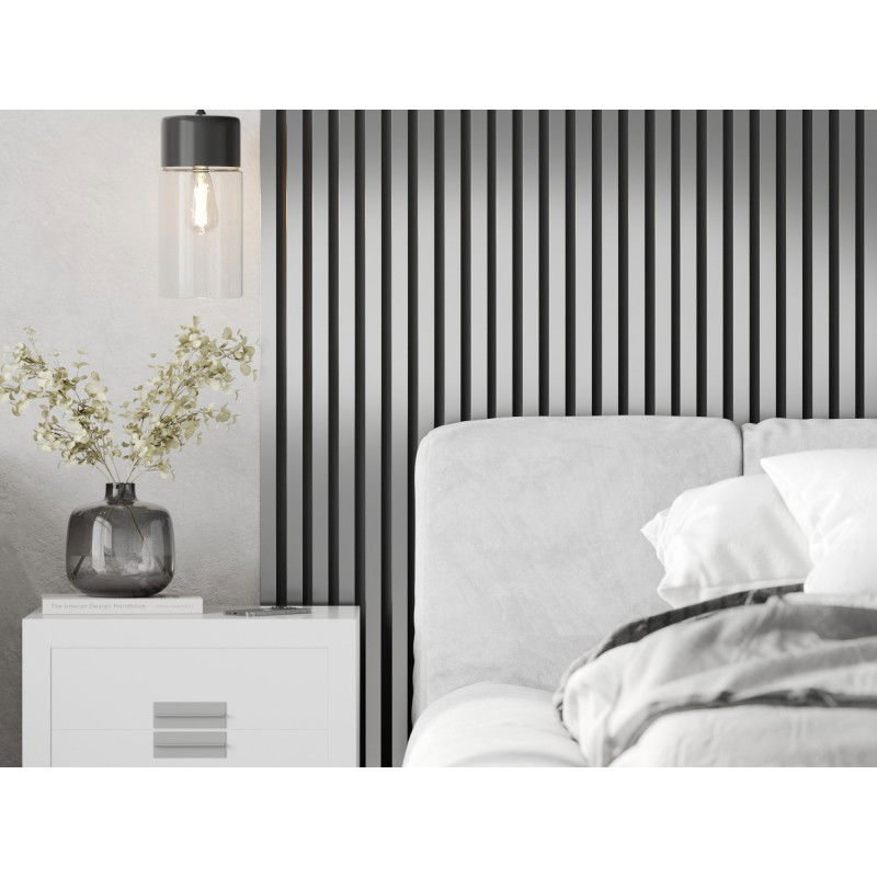 Mexen Lam-B vzorek nástěnných lamel, HDF deska 4 mm, Stříbrná - S100-056-S