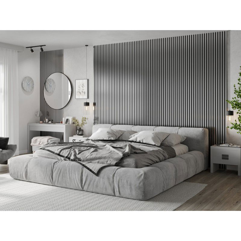 Mexen Lam-B vzorek nástěnných lamel, HDF deska 4 mm, Stříbrná - S100-056-S