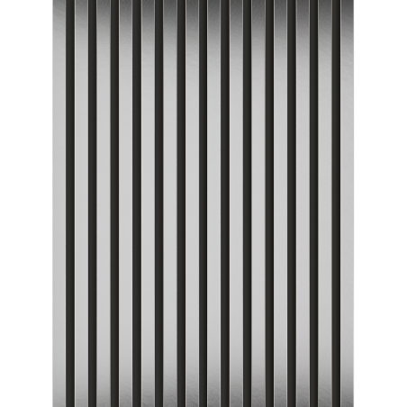 Mexen Lam-B vzorek nástěnných lamel, HDF deska 4 mm, Stříbrná - S100-056-S