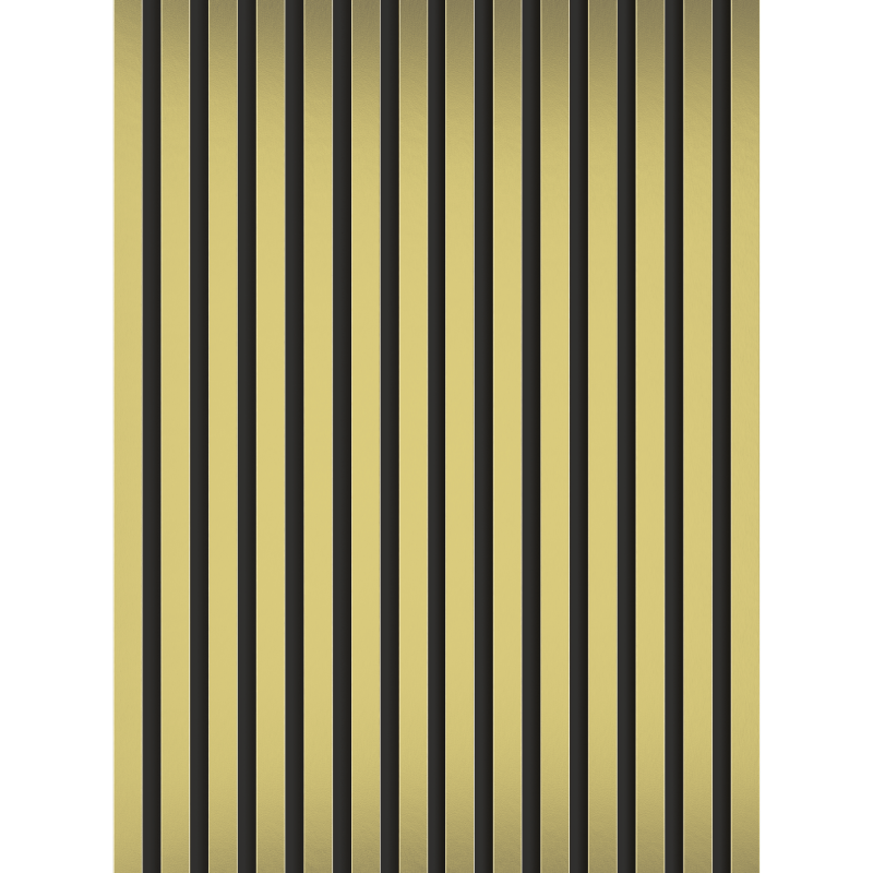 Mexen Lam-B vzorek stěnové lamely, deska HDF 4 mm, Zlatý - S100-057-S