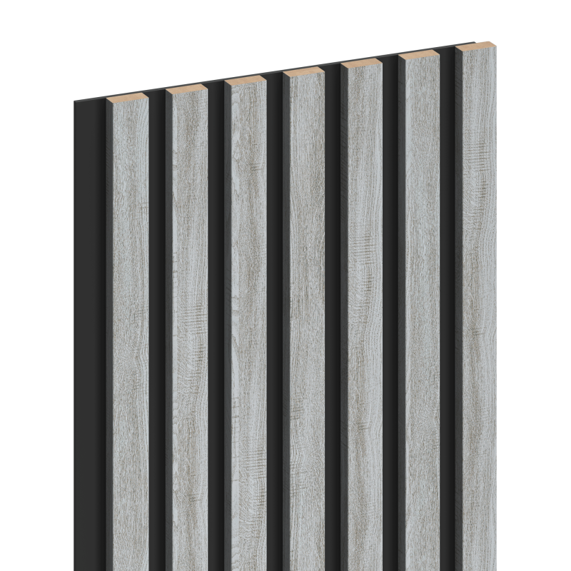 Mexen Lam-B vzorek nástěnné lamely, deska HDF 4 mm, Ledový Dub - S100-061-S