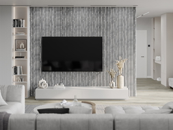 Mexen Lam-B vzorek nástěnných lamel, deska HDF 4 mm, Bělený Dub - S100-064-S