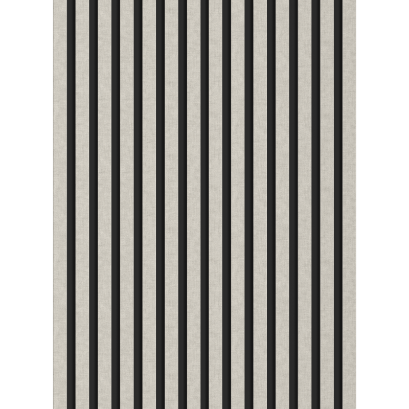 Mexen Lam-B vzorek nástěnných lamel, deska HDF 4 mm, Len Šedý - S100-068-S