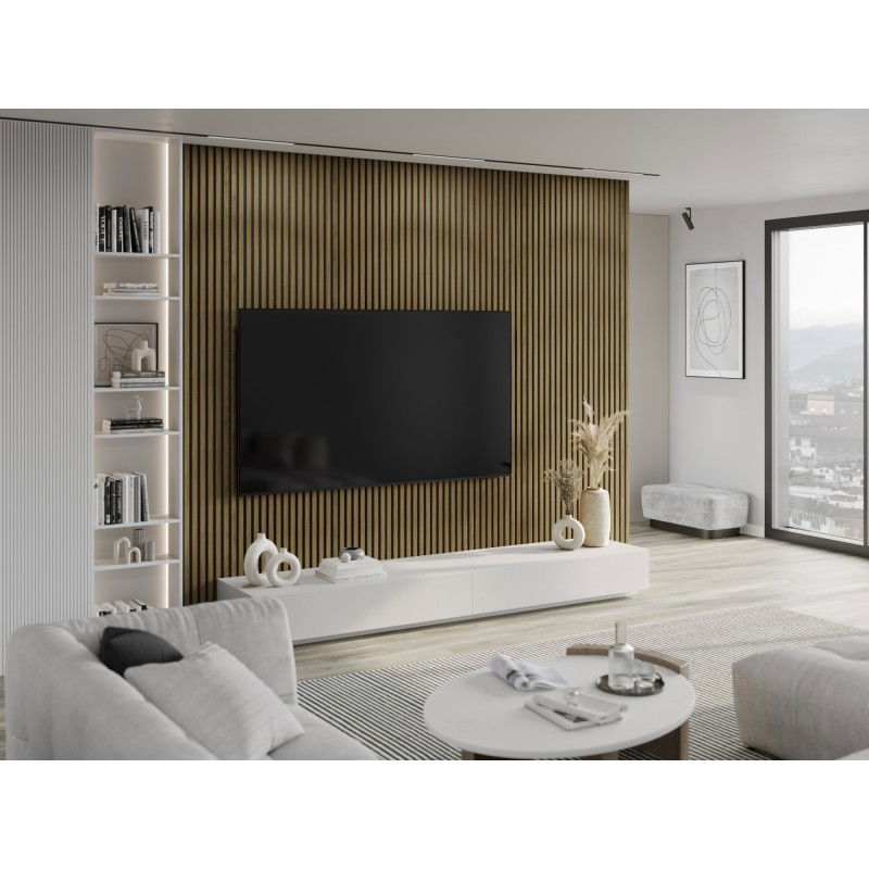 Mexen Lam-B vzorek nástěnných lamel, deska HDF 4 mm, Classic Oak - S100-072-S