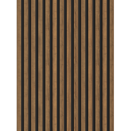 Mexen Lam-B vzorek nástěnných lamel, deska HDF 4 mm, Dub Mocca - S100-074-S