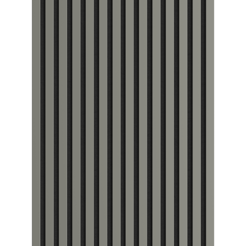 Mexen Lam-F vzorek akustických stěnových lamel, plsť 6 mm, Šedá Mat - S105-052-S