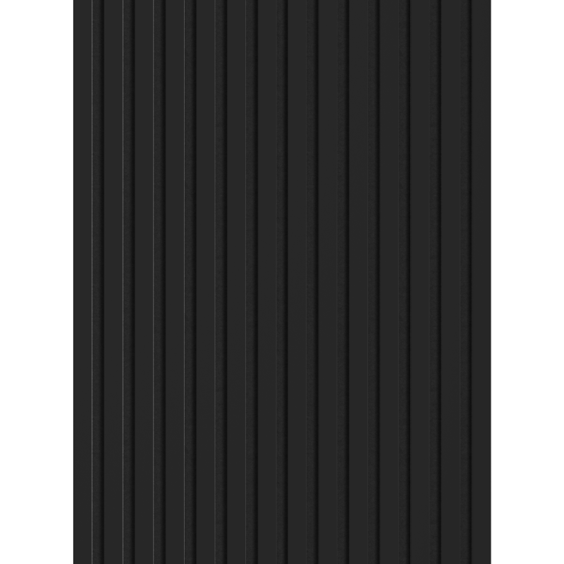 Mexen Lam-F vzorek akustických stěnových lamel, plsť 6 mm, černý lesk - S105-055-S