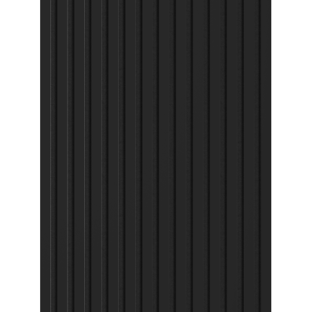 Mexen Lam-F vzorek akustických stěnových lamel, plsť 6 mm, černý lesk - S105-055-S