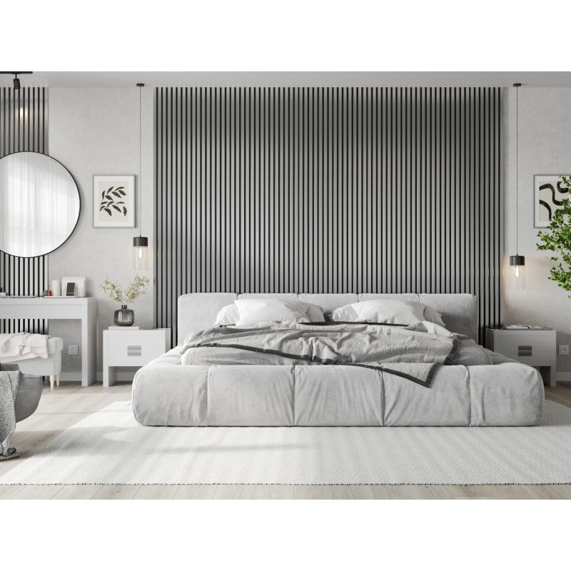 Mexen Lam-F vzorek akustických stěnových lamel, plsť 6 mm, stříbrná - S105-056-S