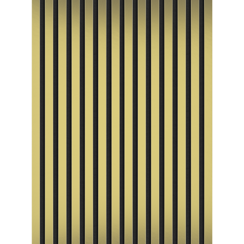 Mexen Lam-F vzorek akustických stěnových lamel, plsť 6 mm, Zlatý - S105-057-S