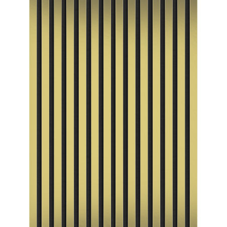 Mexen Lam-F vzorek akustických stěnových lamel, plsť 6 mm, Zlatý - S105-057-S