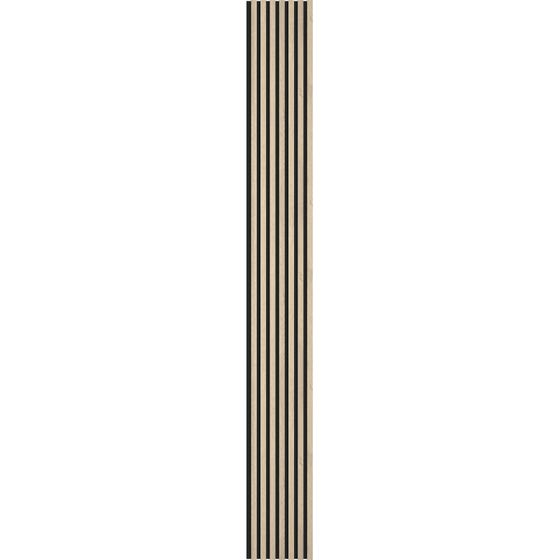 Mexen Lam-F vzorek akustických stěnových lamel, plsť 6 mm, Perlový Dub - S105-058-S