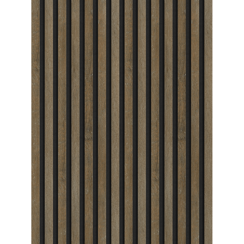 Mexen Lam-F vzorek akustických stěnových lamel, plsť 6 mm, Dub Espresso - S105-065-S