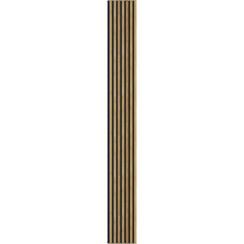 Mexen Lam-F vzorek akustických stěnových lamel, plsť 6 mm, medový dub - S105-066-S