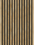 Mexen Lam-F vzorek akustických stěnových lamel, plsť 6 mm, medový dub - S105-066-S