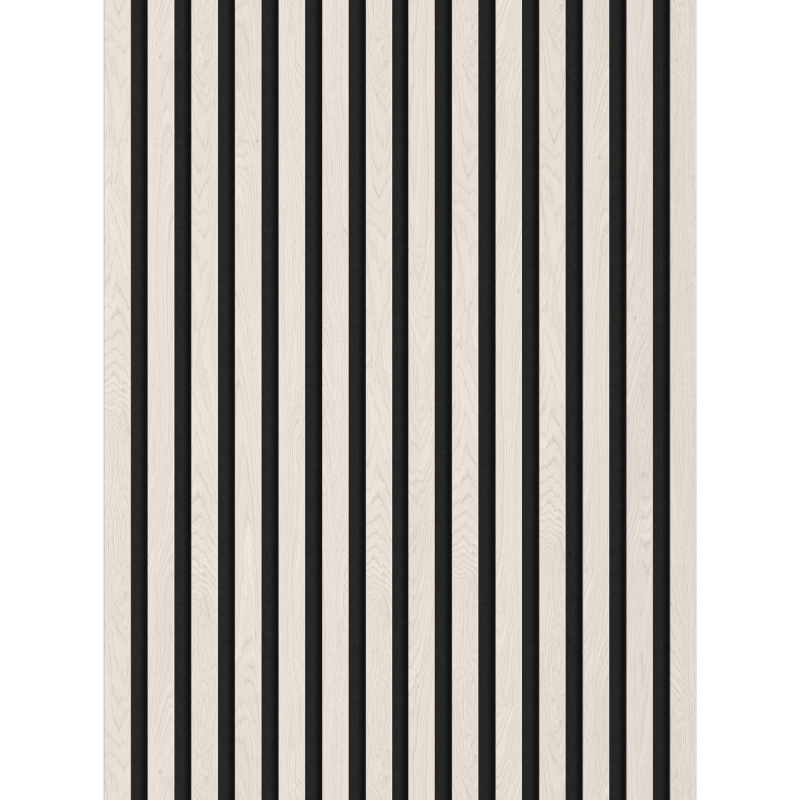 Mexen Lam-F vzorek akustických stěnových lamel, plsť 6 mm, Polární Dub - S105-067-S