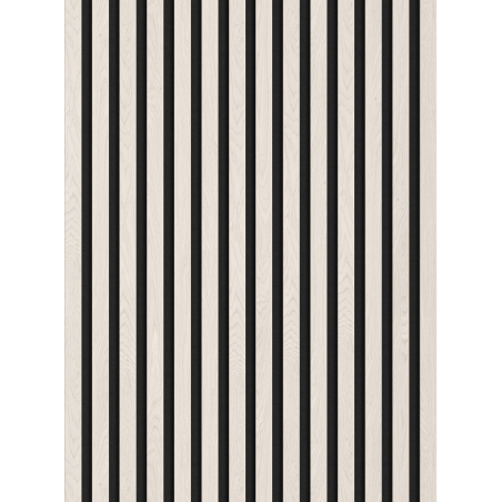 Mexen Lam-F vzorek akustických stěnových lamel, plsť 6 mm, Polární Dub - S105-067-S