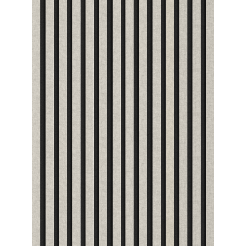 Mexen Lam-F vzorek akustických stěnových lamel, plsť 6 mm, Šedé plátno - S105-068-S