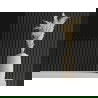 Mexen Lam-F vzorek akustických stěnových lamel, filc 6 mm, Len Černý - S105-069-S