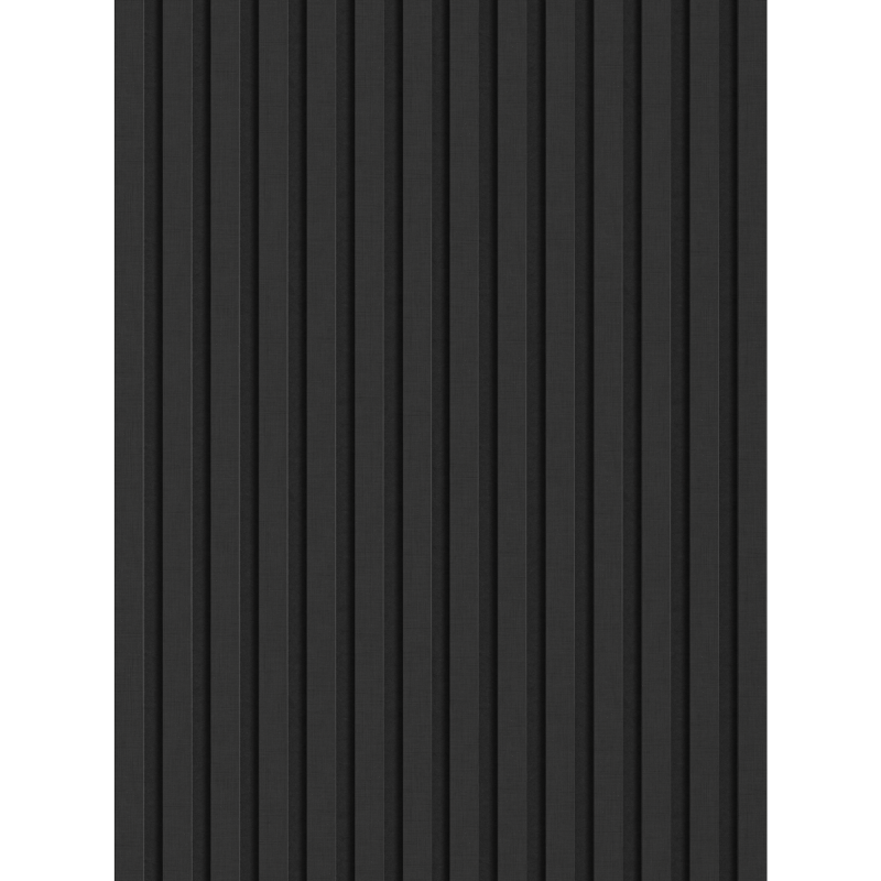 Mexen Lam-F vzorek akustických stěnových lamel, filc 6 mm, Len Černý - S105-069-S