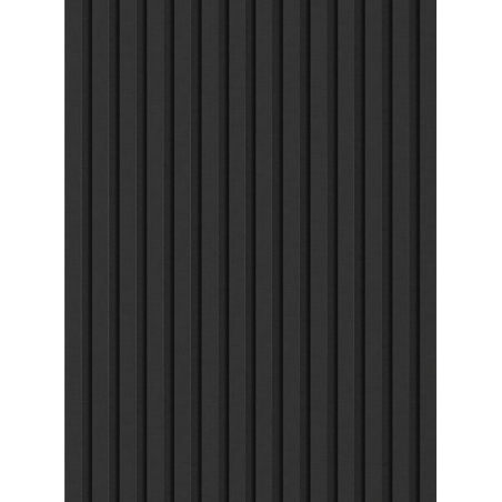 Mexen Lam-F vzorek akustických stěnových lamel, filc 6 mm, Len Černý - S105-069-S