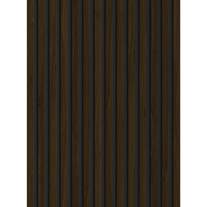 Mexen Lam-F vzorek akustických stěnových lamel, plsť 6 mm, Wenge - S105-071-S