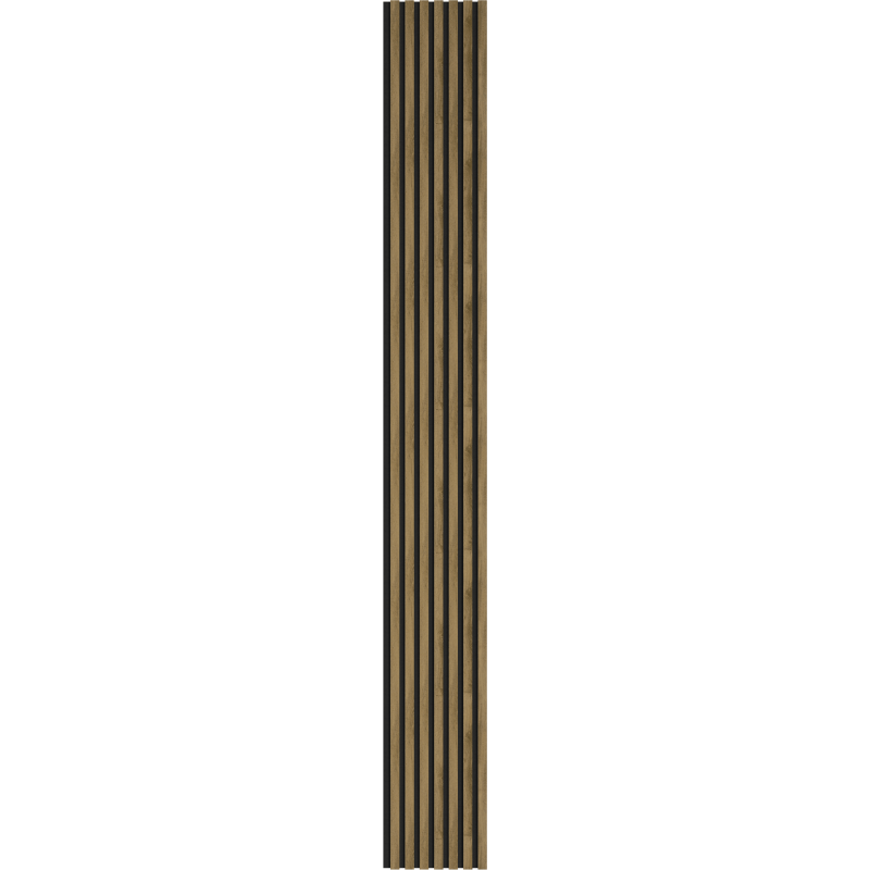 Mexen Lam-F vzorek akustických nástěnných lamel, plsť 6 mm, Klasický Dub - S105-072-S