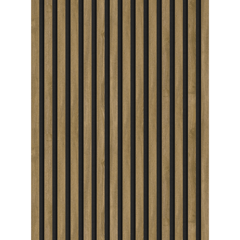 Mexen Lam-F vzorek akustických nástěnných lamel, plsť 6 mm, Klasický Dub - S105-072-S