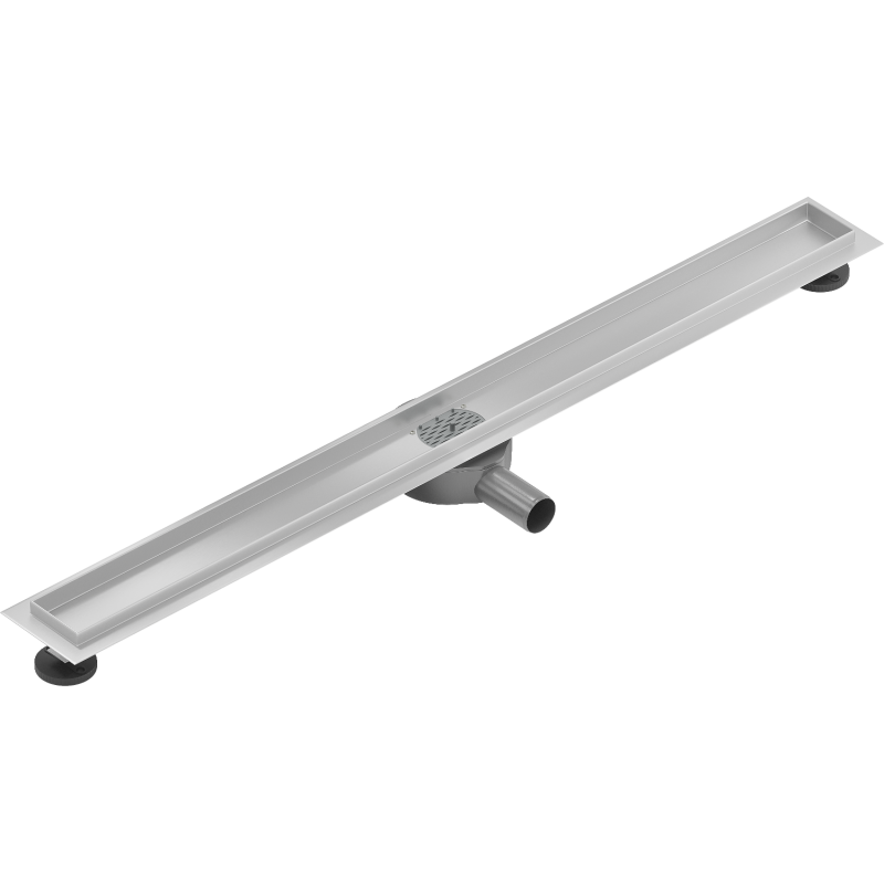 Mexen Flat 360° rotující těleso pro lineární odtok 100 cm, inox - 1040100
