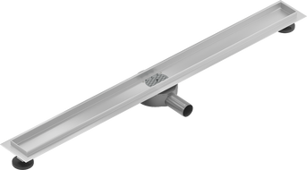 Mexen Flat 360° korpus do liniového odtoku otočný 80 cm, inox - 1040080