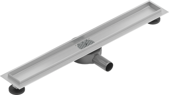 Mexen Flat 360° otočný korpus pro lineární odtok 60 cm, inox - 1040060