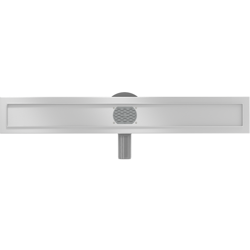 Mexen Flat 360° otočný korpus pro lineární odtok 50 cm, inox - 1040050