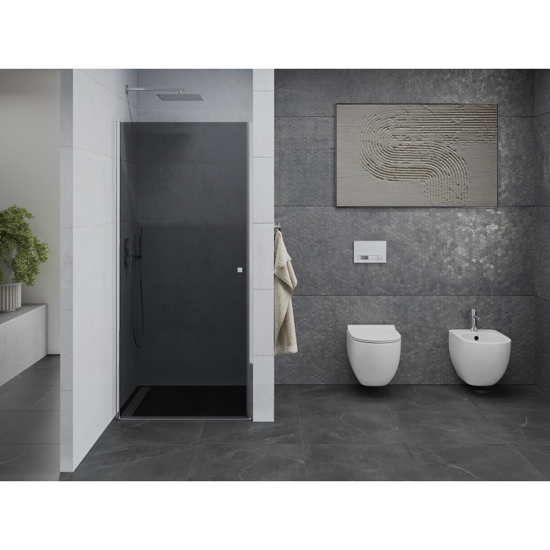 Mexen Pretoria sprchové dveře výklopné 100 cm, grafit, chrom - 852-100-000-01-40