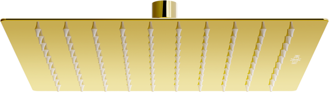 Mexen Slim sprchová hlavice 25 x 25 cm, zlatá - 79125-50