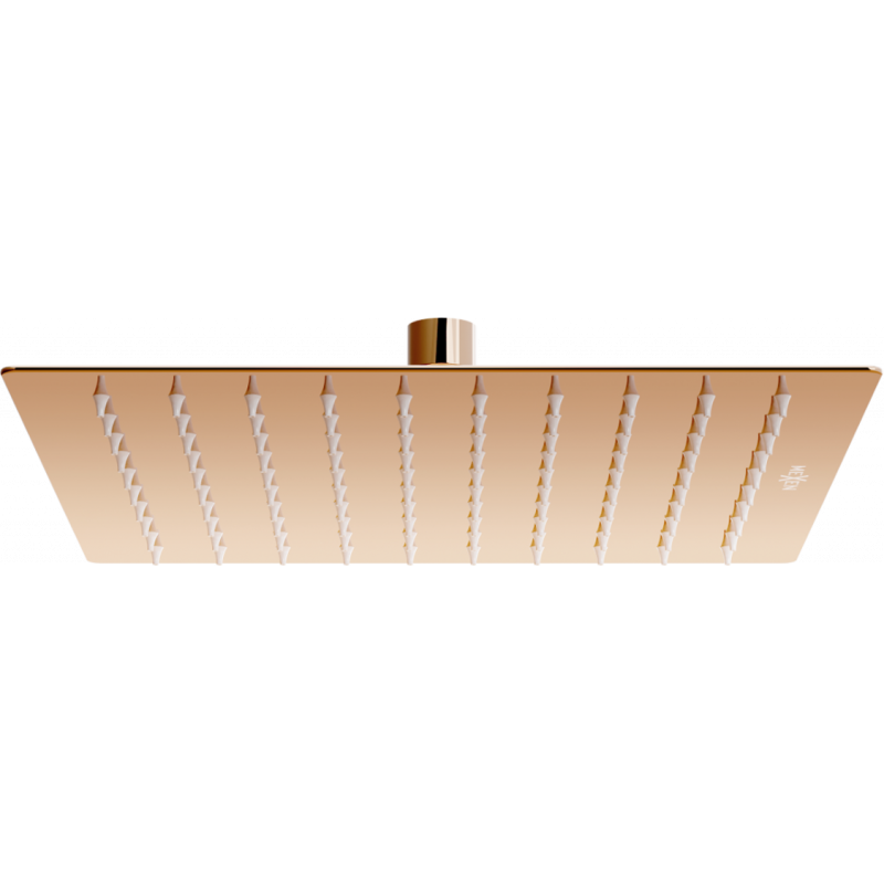 Mexen Slim dešťová sprcha 25 x 25 cm, růžové zlato - 79125-60