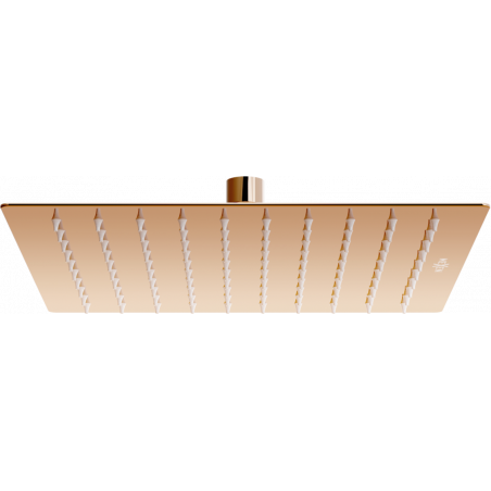 Mexen Slim sprchová hlavice 25 x 25 cm, růžové zlato - 79125-60
